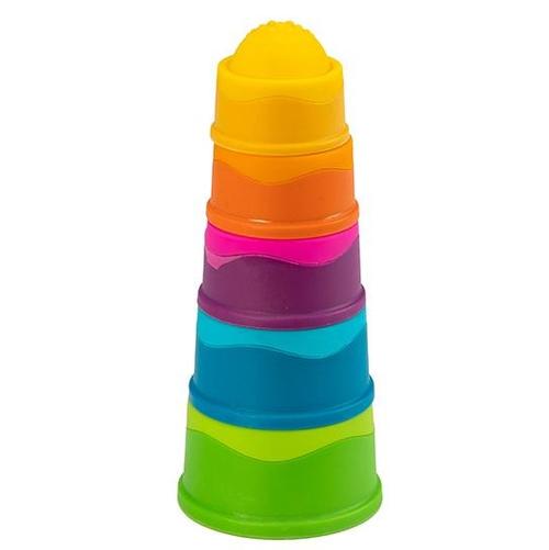 Fat Brain Toys Sensoryczna Wieża Bąbelki 6m+