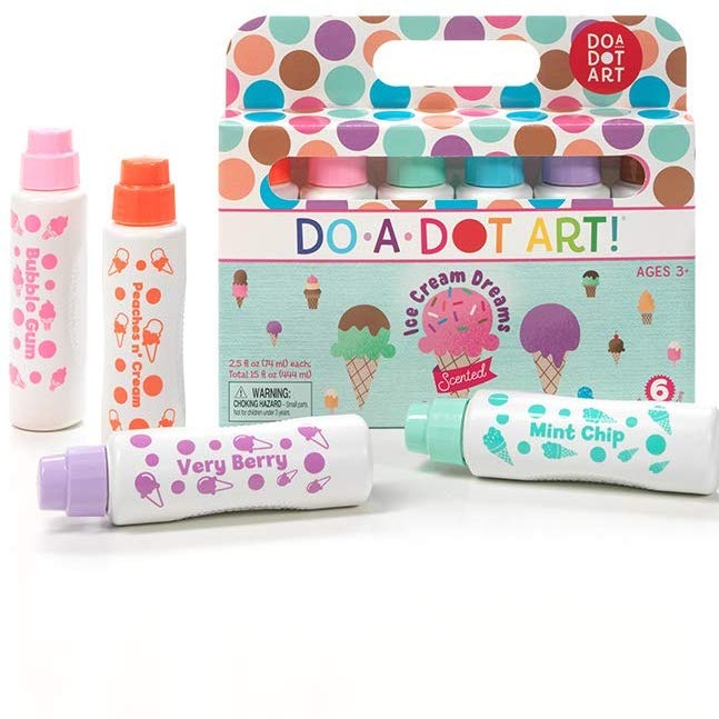 Do-A-Dot Art Pachnące Flamastry Kropkowe 6 kolorów 3+