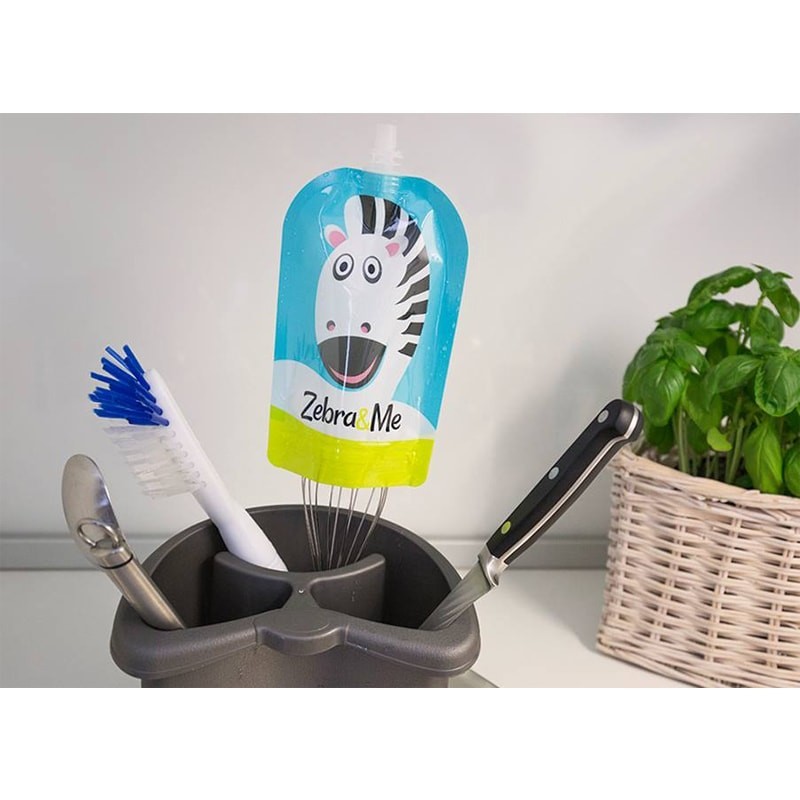 Zebra & Me Saszetki do karmienia CHEF 2 szt. 6m+