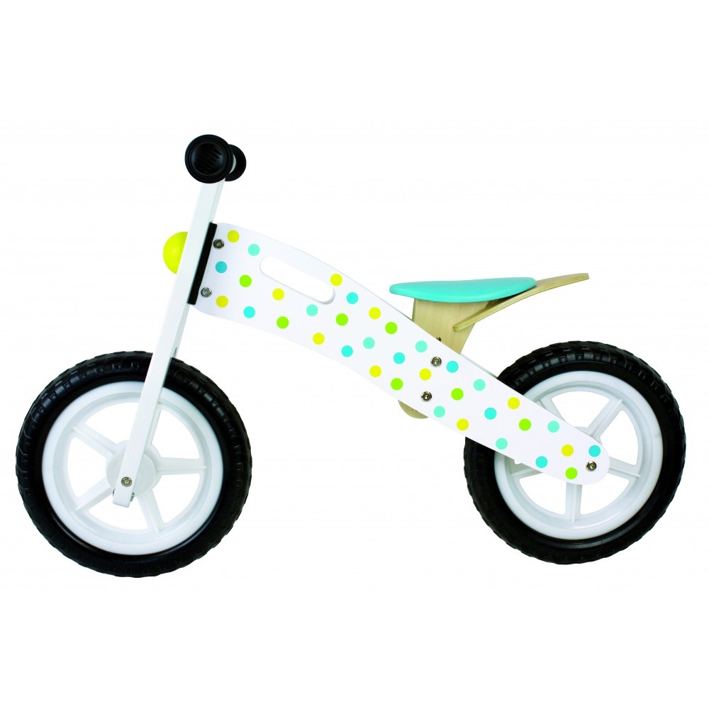 JaBaDaBaDo Rowerek Biegowy Kropki Niebieski 1+