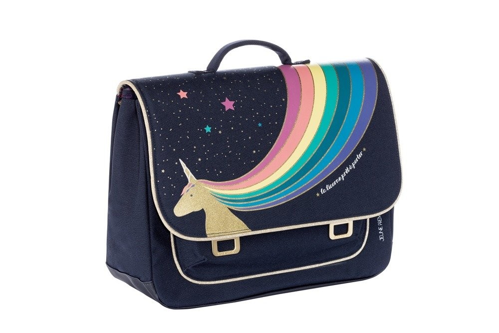 Jeune Premier Tornister Midi Złoty Jednorożec 6-9 lat