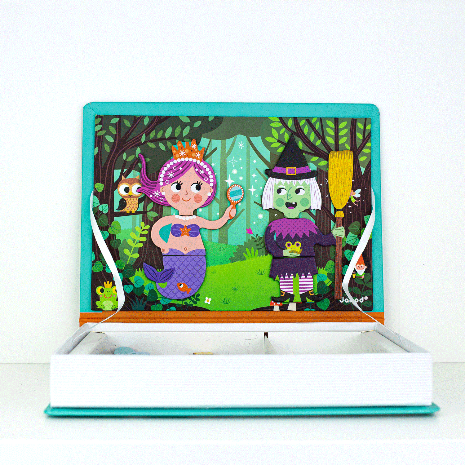 Janod Magnetyczna układanka Świat baśni Magnetibook 3-8 lat