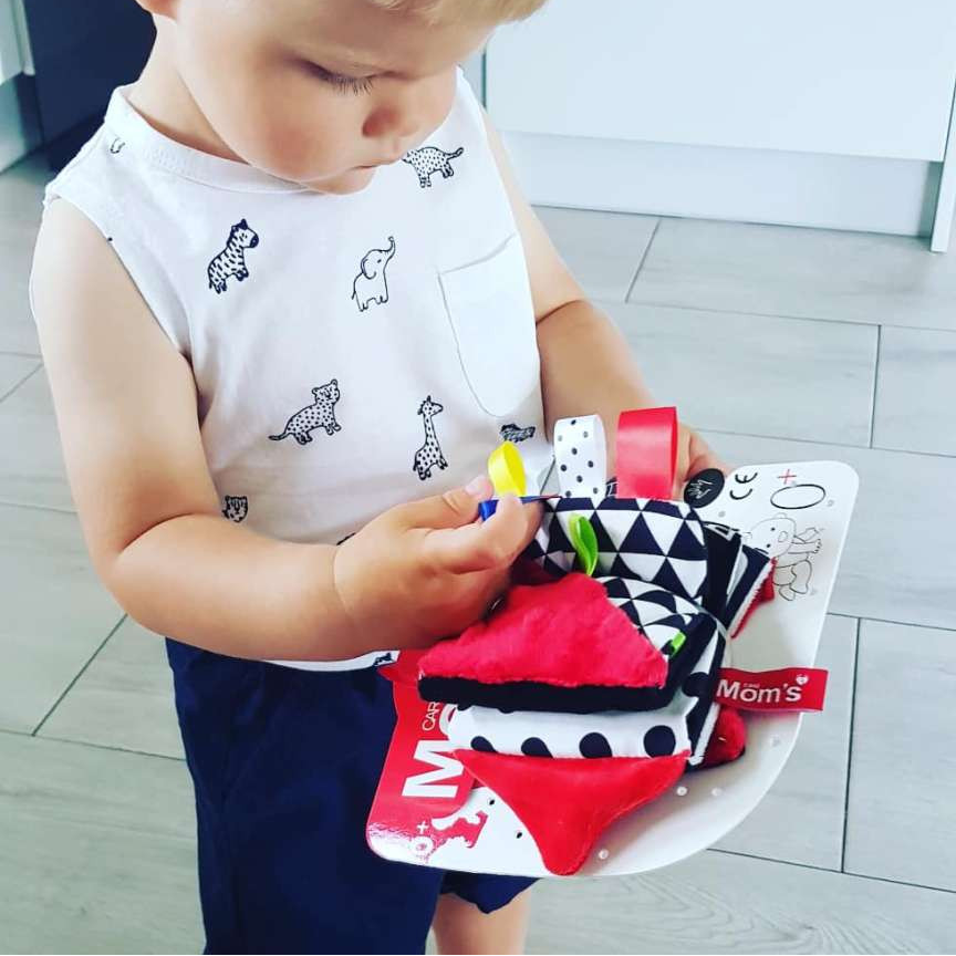 Mom's Care Książeczki Mała Czerwona 0+