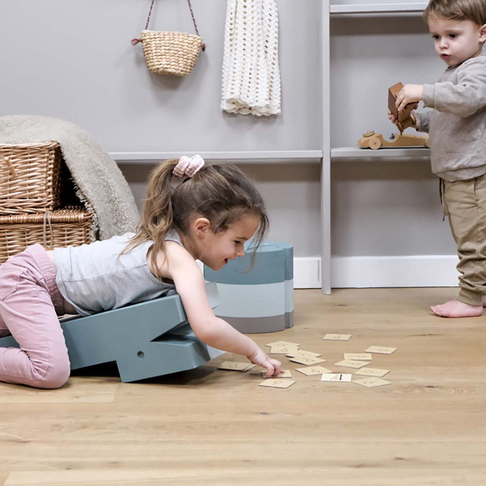 Krokodyl zabawka sensoryczna M Green Haze |  bObles