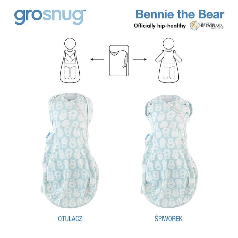 Gro Company Otulacz Grosnug Bennie Bear Cosy 0-3m