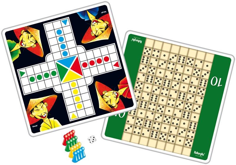 Gra Planszowa "Chińczyk i Dziesiątka" od 6 lat