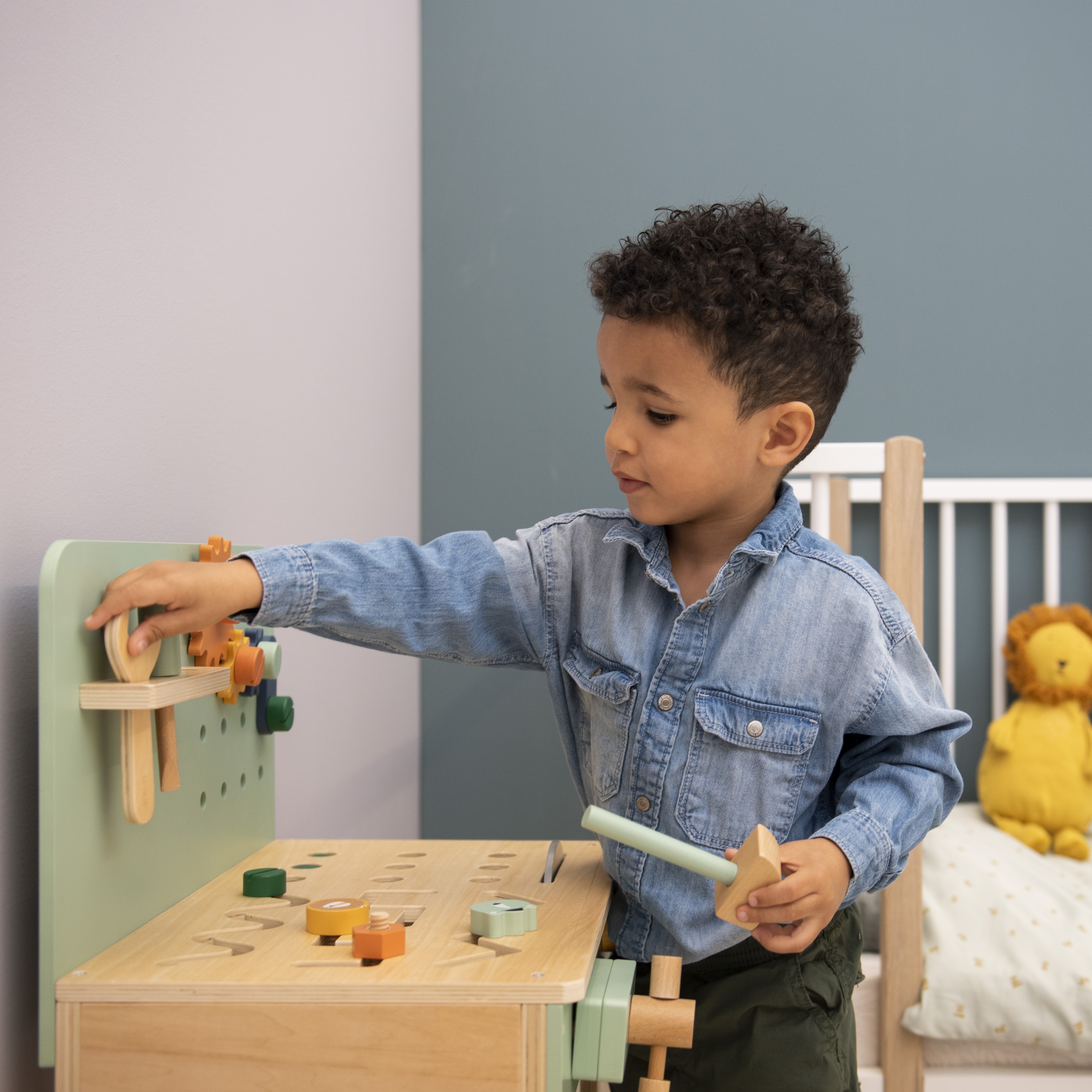 Trixie Drewniany Warsztat Majsterkowicza Zwierzęta 3+