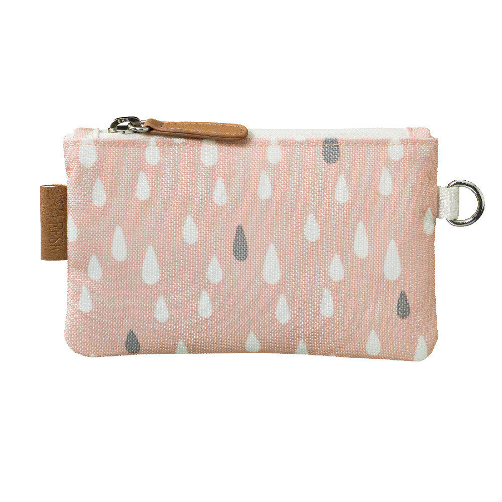 Fresk Portfel Kropelki Pink 9x14,5cm