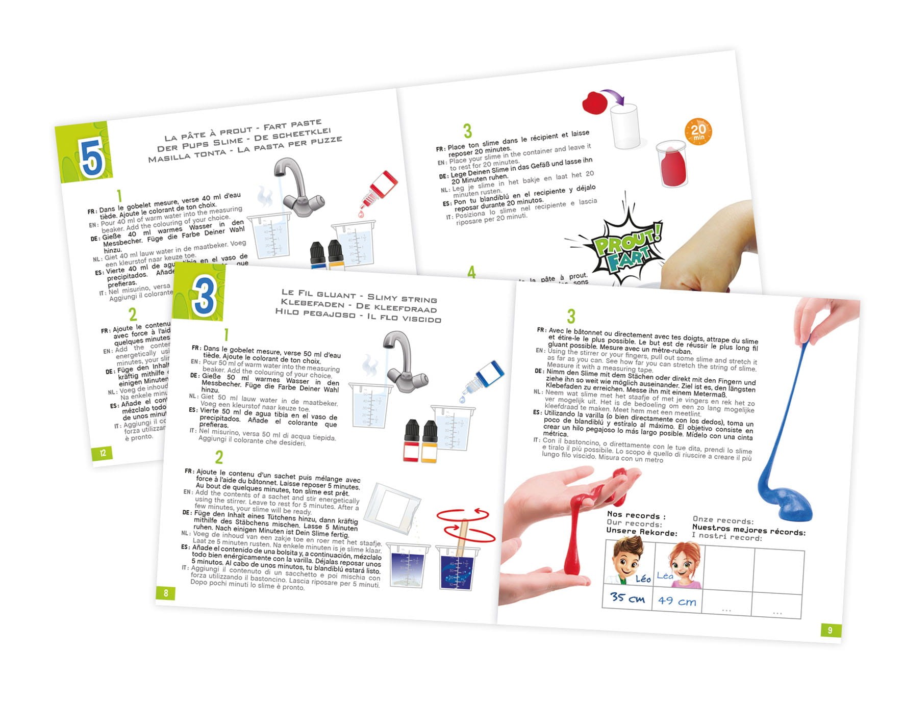 Buki Mini Lab Produkcja Slime Glutów 8+ | Fabryka Wafelków