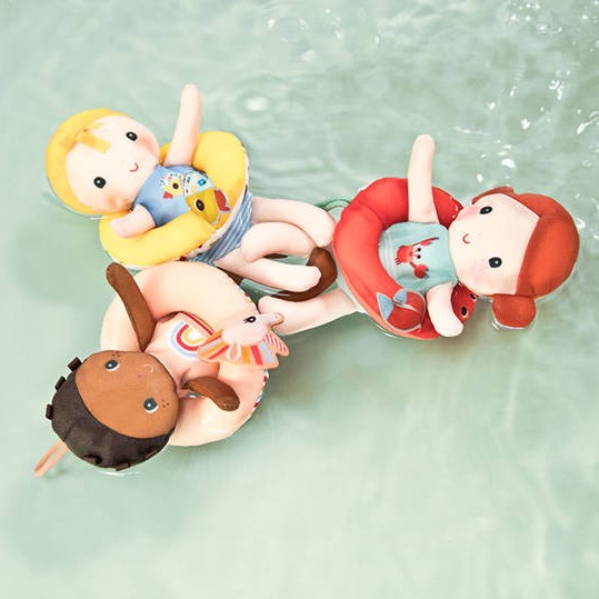 Lilliputiens Laleczka do kąpieli Axelle 6m+ Pływająca