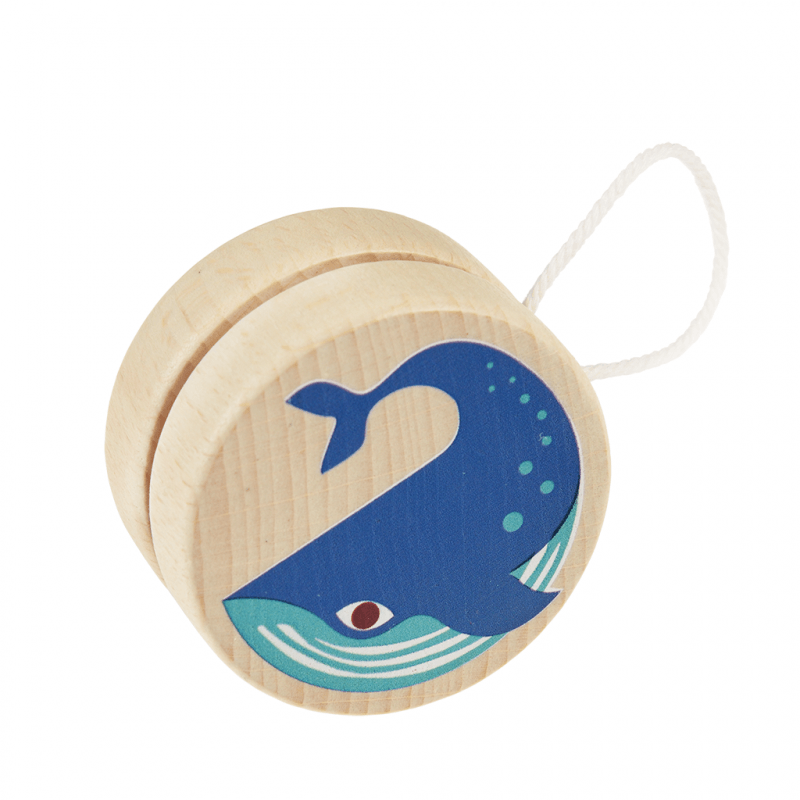 Rex Drewniane Jojo Wieloryb 5,5cm 3+