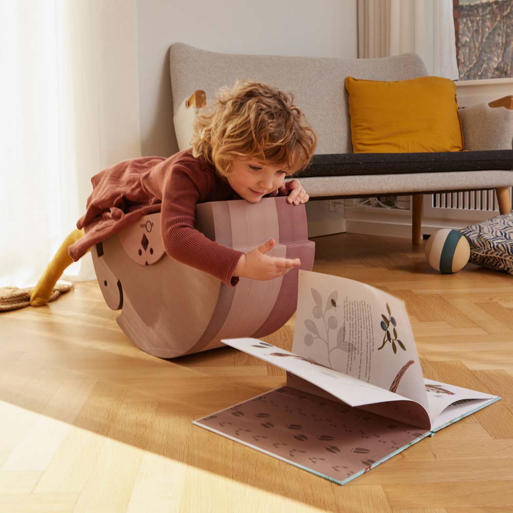 Słoń zabawka sensoryczna L Vintage Rose | bObles