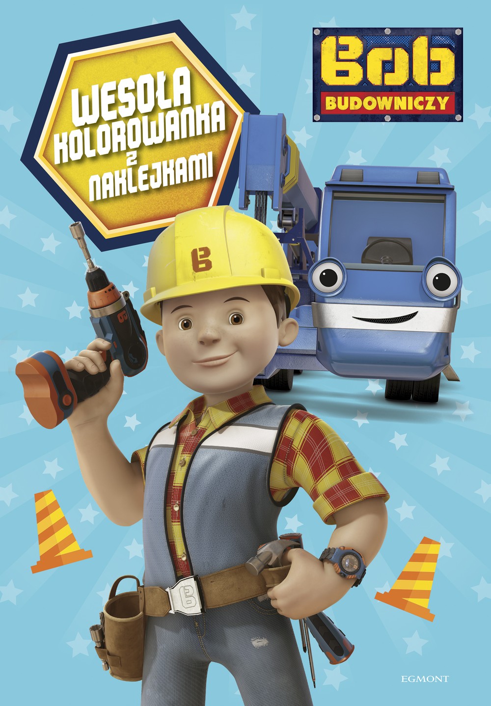 Bob Budowniczy Kolorowanka z Naklejkami | 3+