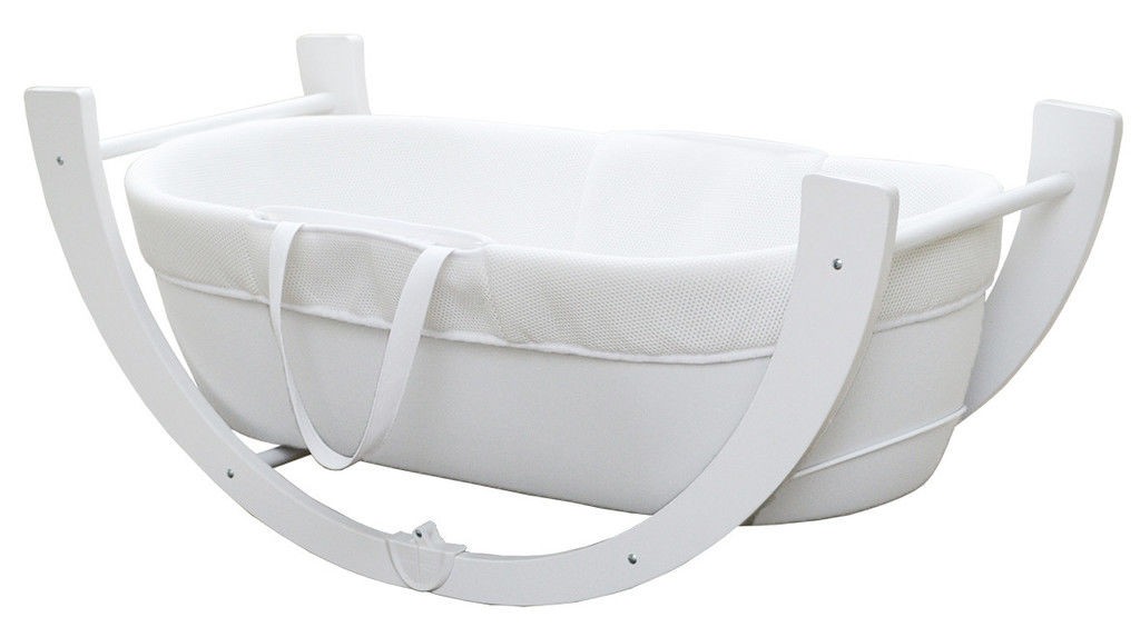 Shnuggle Kosz Mojżesza Dreami Biały - Sen i Bezpieczeństwo 0+