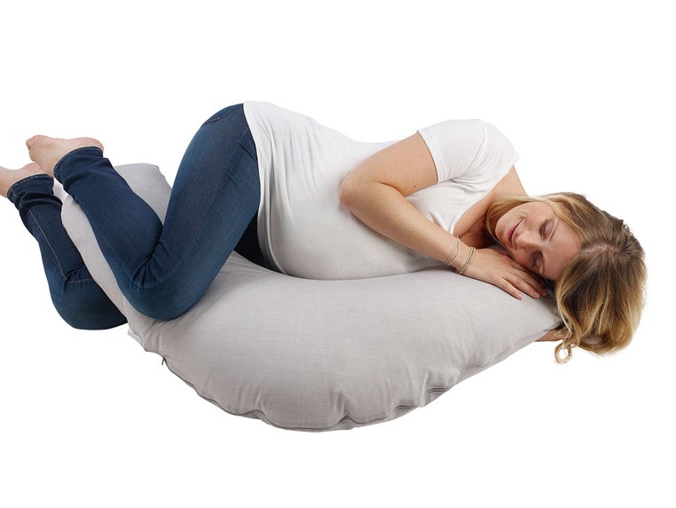 Red Castle Poduszka Rogalowa Big Flopsy Fleur de coton White