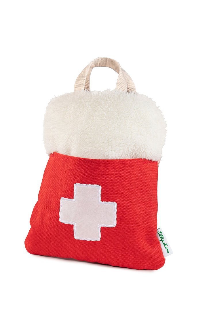 Lilliputiens, Torba lekarska z przytulanką i 6 akcesoriami Lisiczka Alice 18 m+