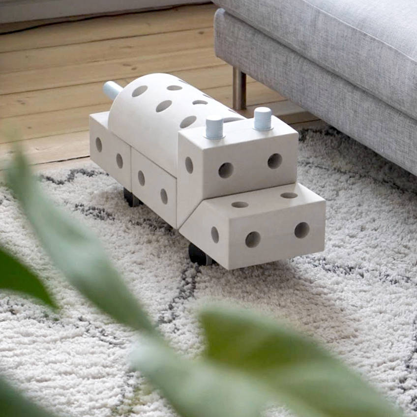 MODU Dreamer Kit 12in1 Jeździk Pianka EVA Niebieski 0-6 lat