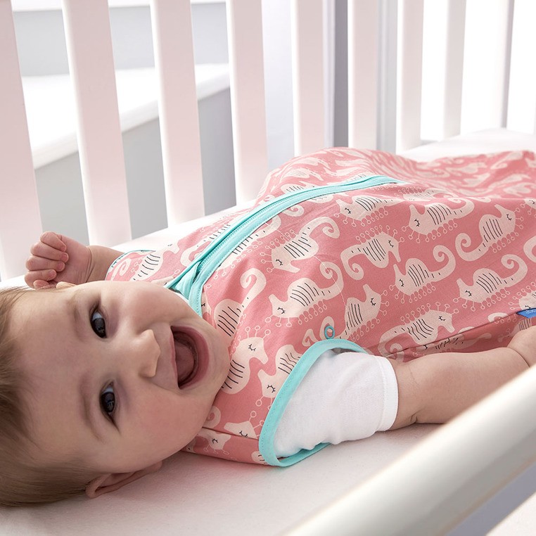 Gro Company, Śpiworek Grobag Sea Horsey z pokrowcem - Travel 0,5 tog 6-18 m-cy