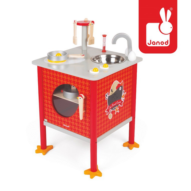 Janod Kuchnia Wyspa French Cocotte Drewniana 3+