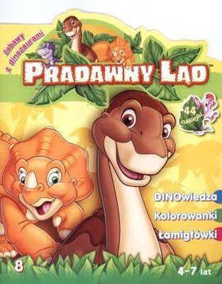 Pradawny ląd zabawy z dinozaurami tom 8