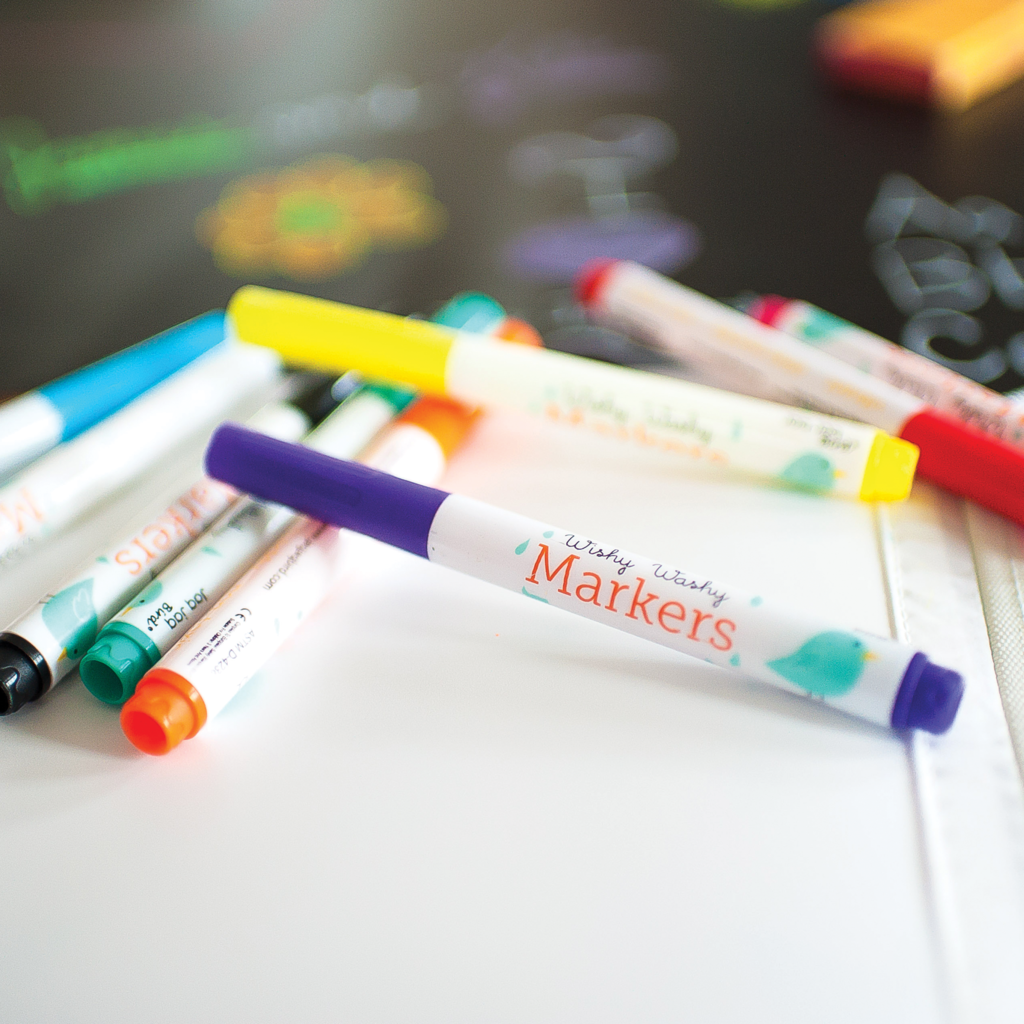 Jaq Jaq Bird Markery Zmywalne 9 szt. 3+