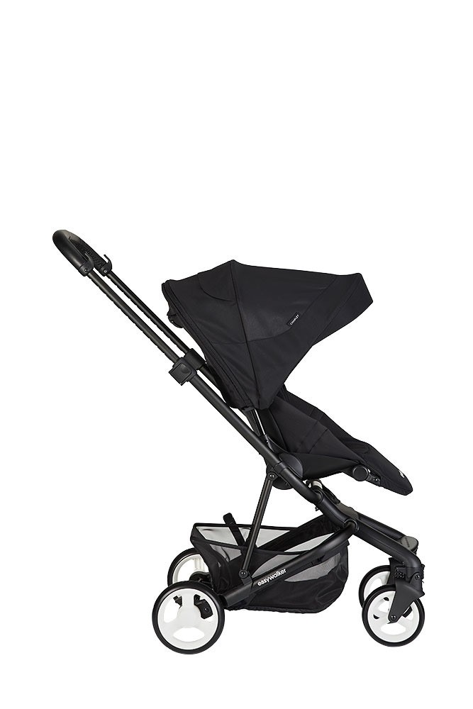 Easywalker Charley Wózek Głęboko-Spacerowy Night Black 0+