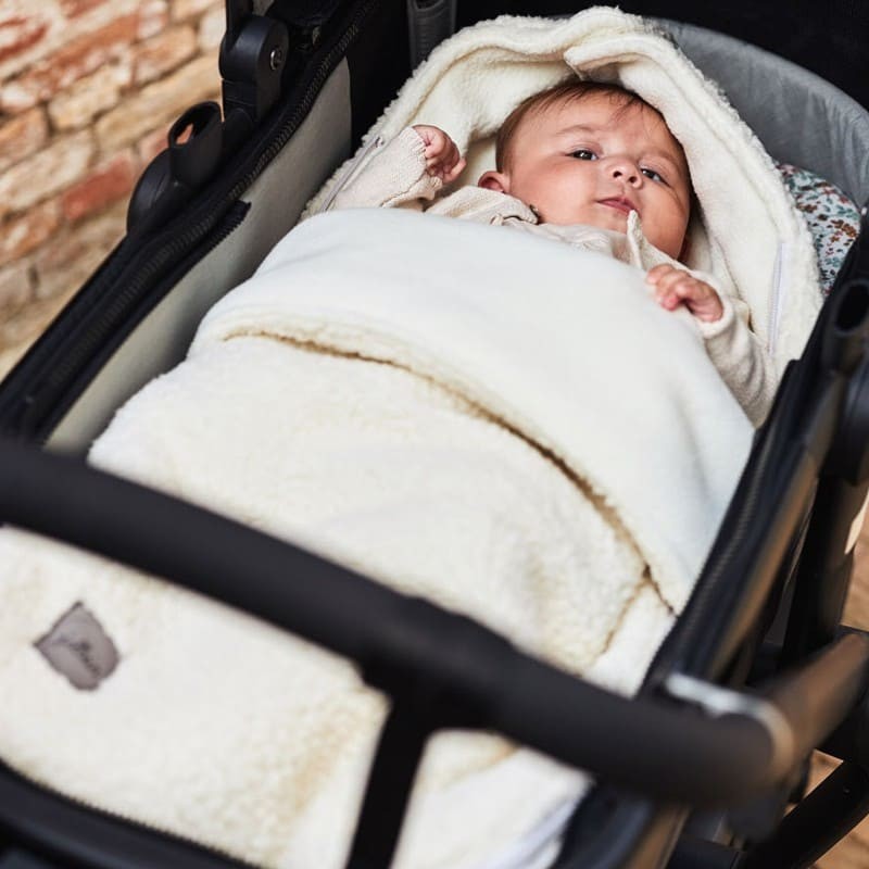 Jollein Śpiworek Teddy CREAM WHITE 0+ m