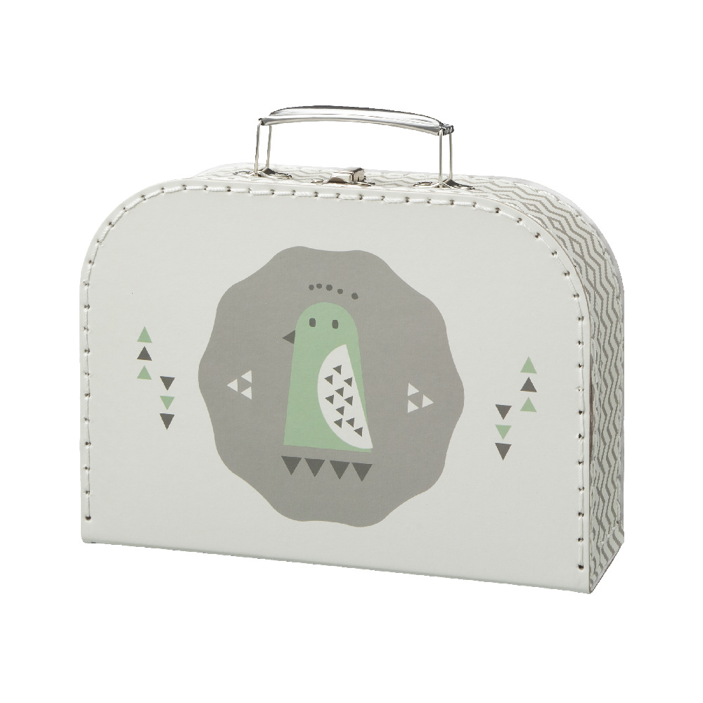 Fresk Zestaw 2 Walizek Wieloryb Szary 29cm 25cm