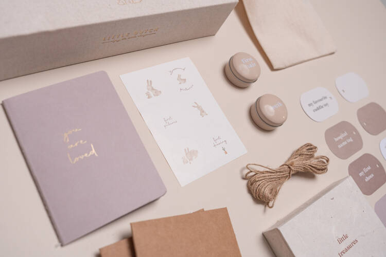 Little Dutch Memory Box Baby Bunny Pamiątka od Narodzin