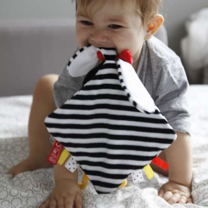 Mom's Care Szeleścik Kontraścik Dziewczynka 0+