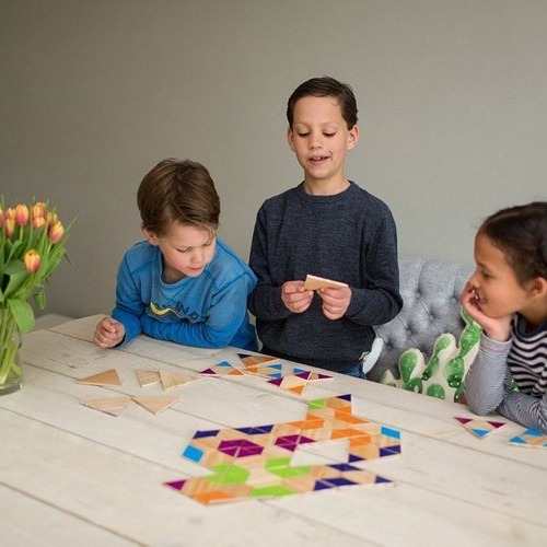BS Toys, Domino drewniane Trójkąty