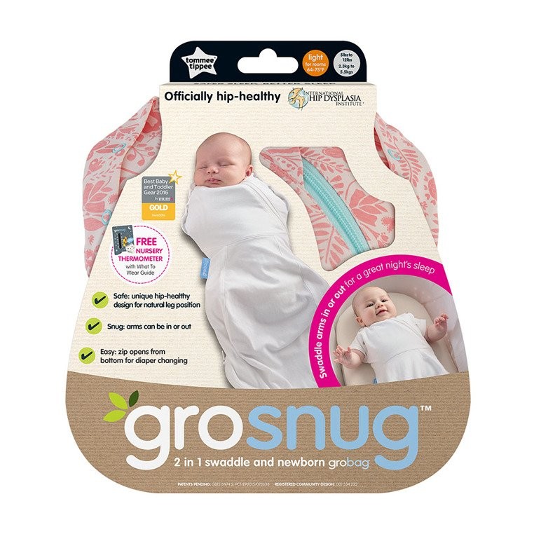Gro Company Otulacz Grosnug Wild Posy Cosy 0-4m