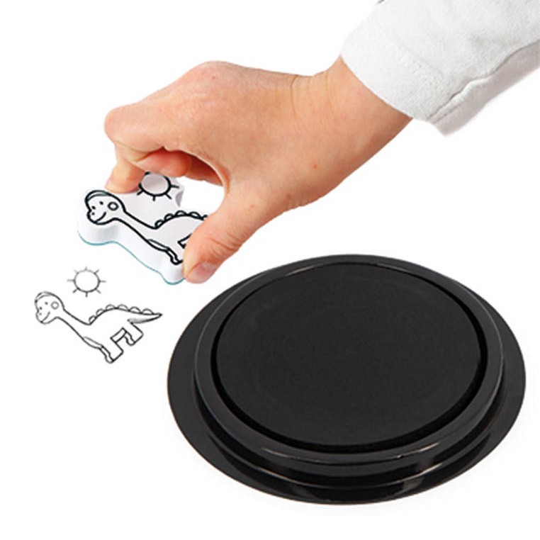 Janod Zestaw Kreatywny Stempelki Dinozaury 18m+