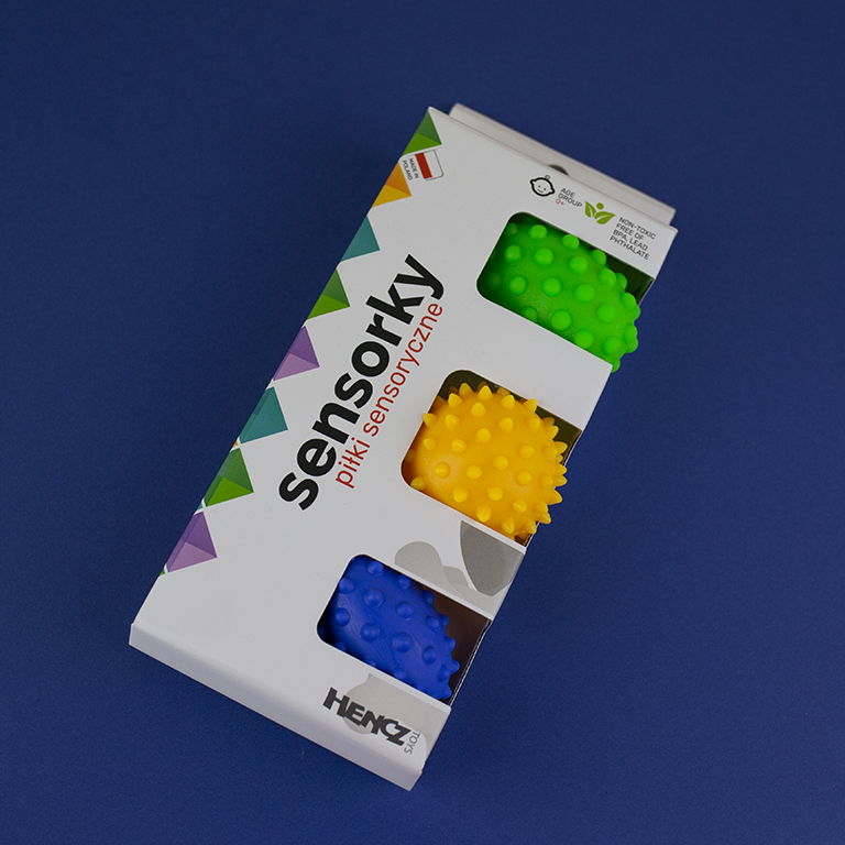 Mom's Care Piłki Sensoryczne 3 szt. 0+