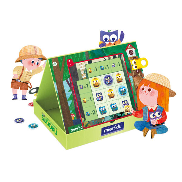 Mieredu Sudoku Magnetyczne Gra Edukacyjna 6+