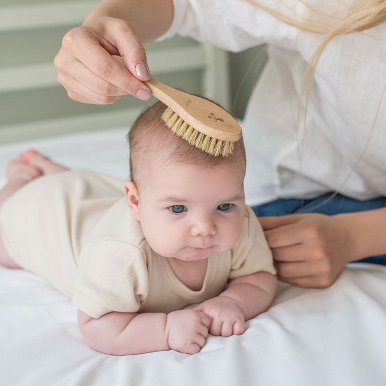 Poofi Zestaw szczotek dla dziecka - Miękkie włosie 0+