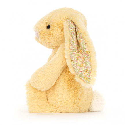 Jellycat Króliczek Kwieciste Uszy Żółty 31cm 0+