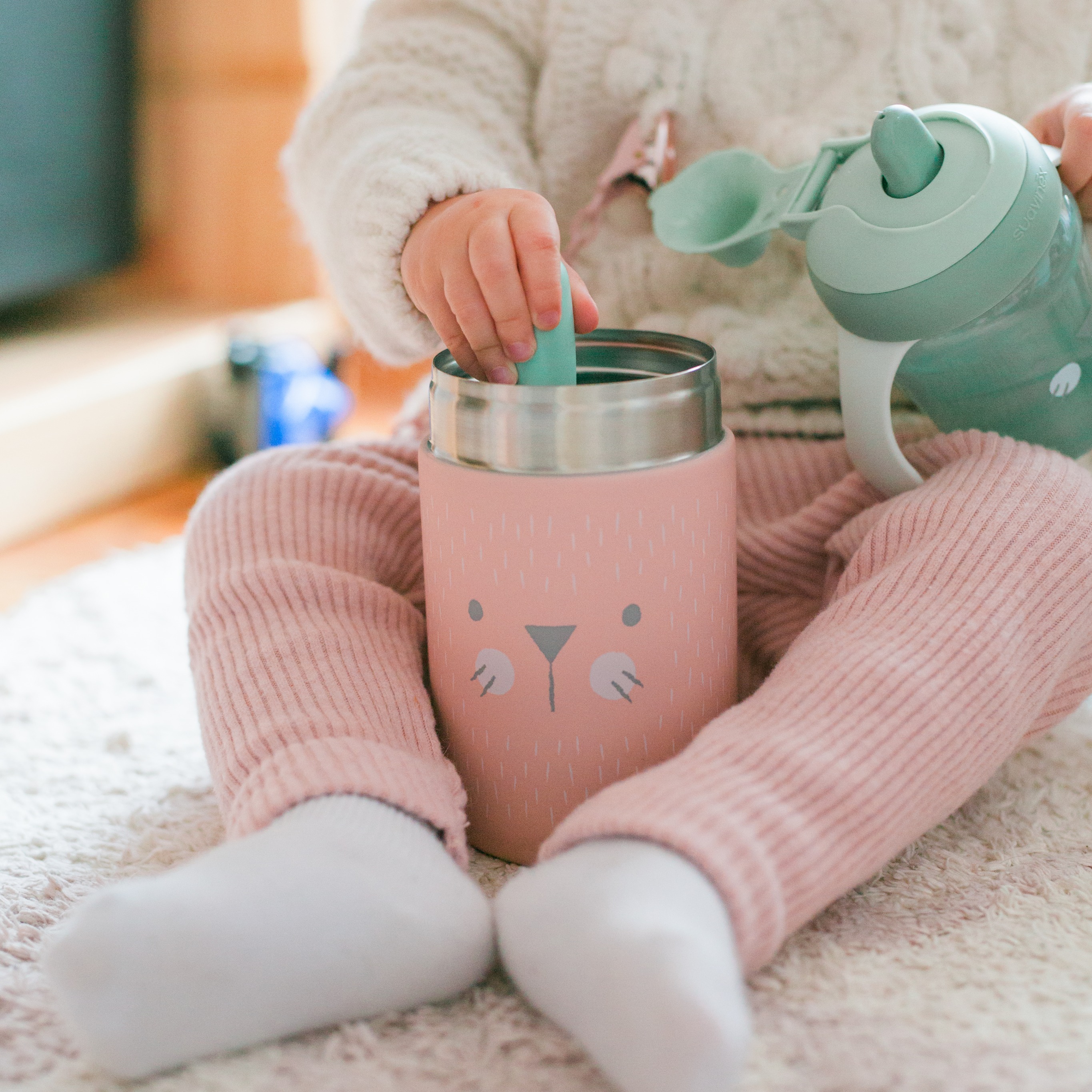 Suavinex Hygge Termos na jedzenie stal 350 ml