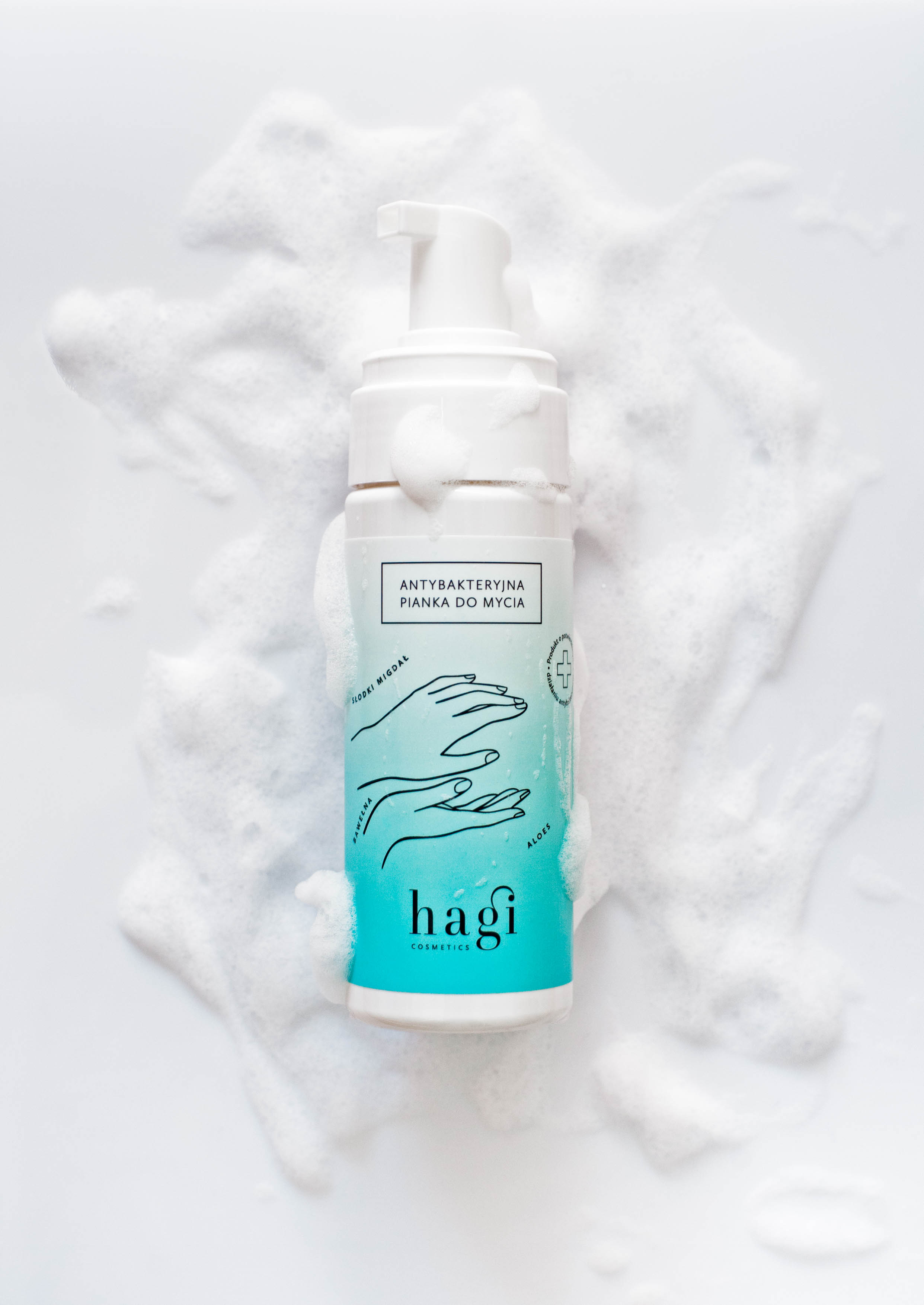 Hagi Cosmetics Antybakteryjna pianka do mycia 150ml