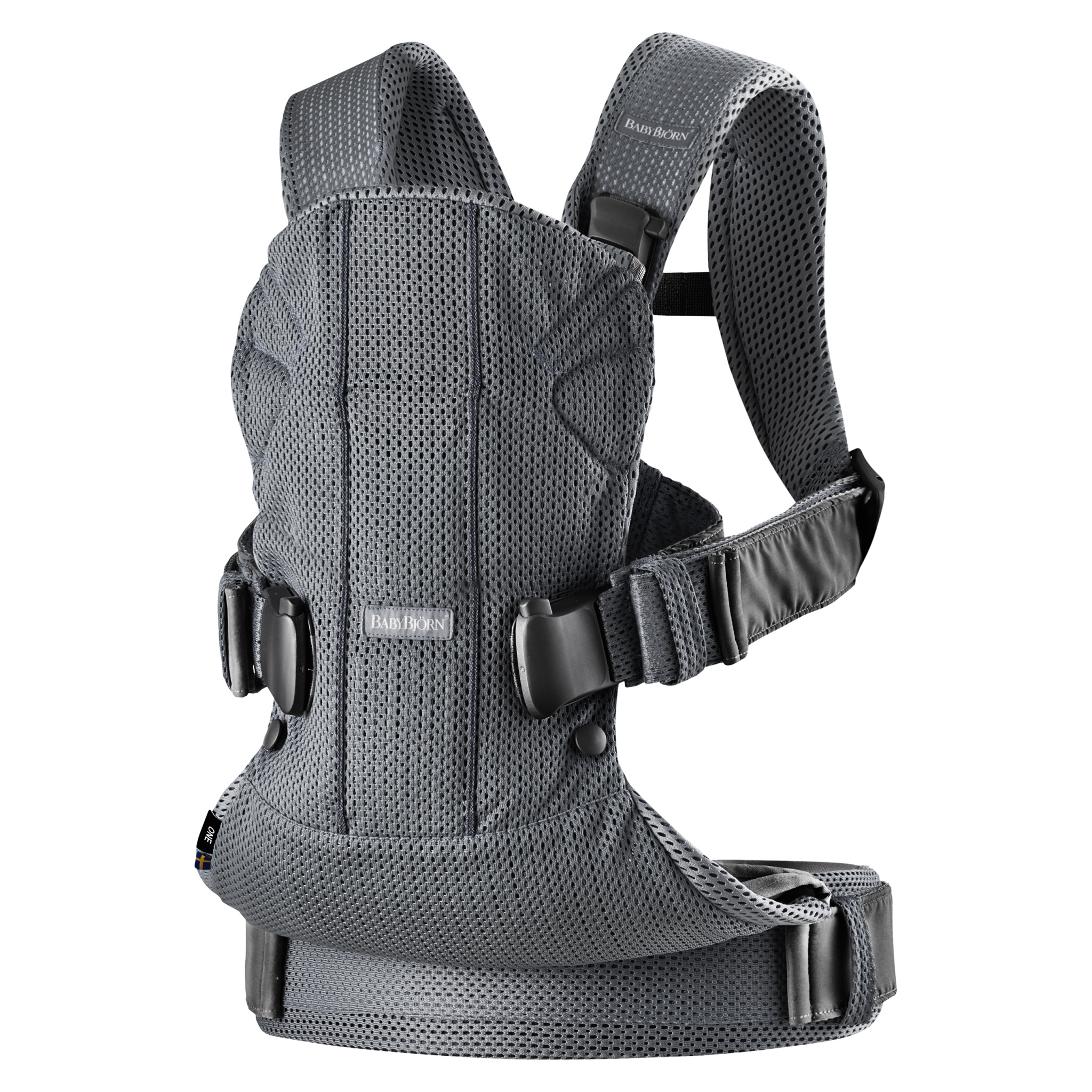 BabyBjorn Nosidełko One Air 3D Mesh Antracyt 0–3