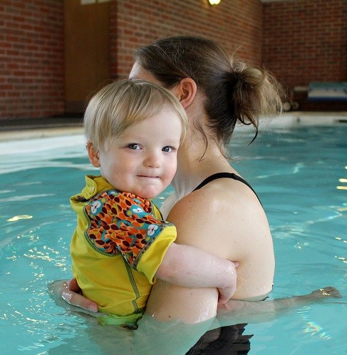 Close Parent Koszulka do pływania UPF50+ Tygrys L (18-24m)