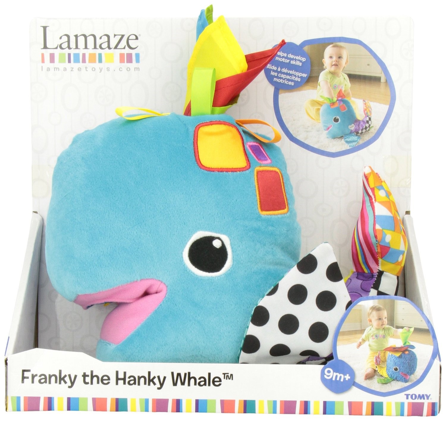 Lamaze Wieloryb Frankie Pluszak Edukacyjny 0+