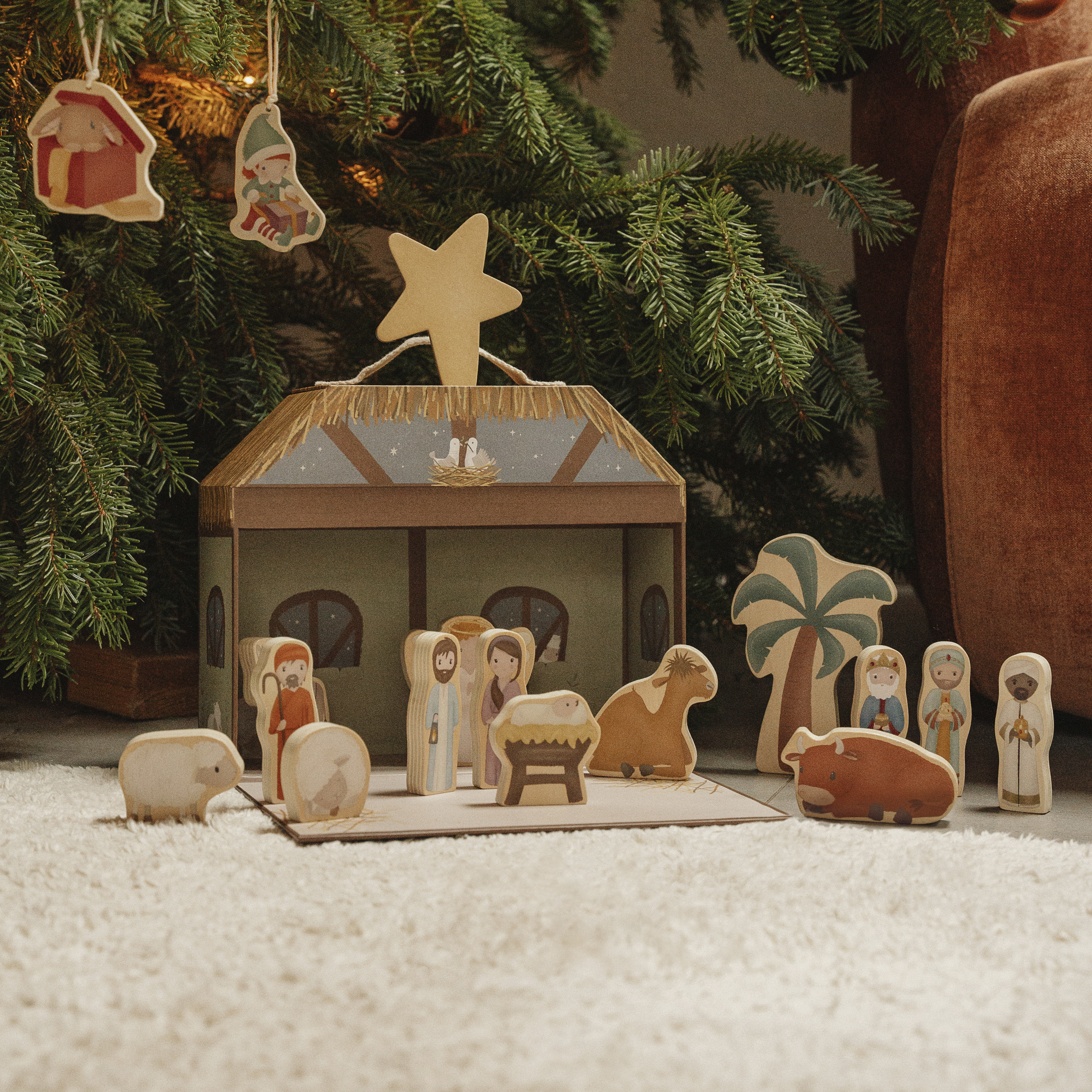 Little Dutch Szopka Świąteczna w Walizeczce 18m+