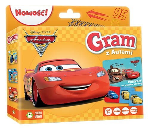 Zielona Sowa Gram z autami Puzzle i Gry 2+