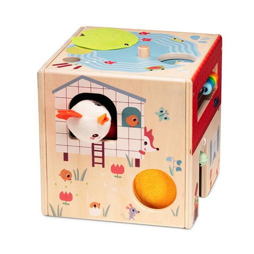 Lilliputiens Kostka Wielofunkcyjna Farma 12m+