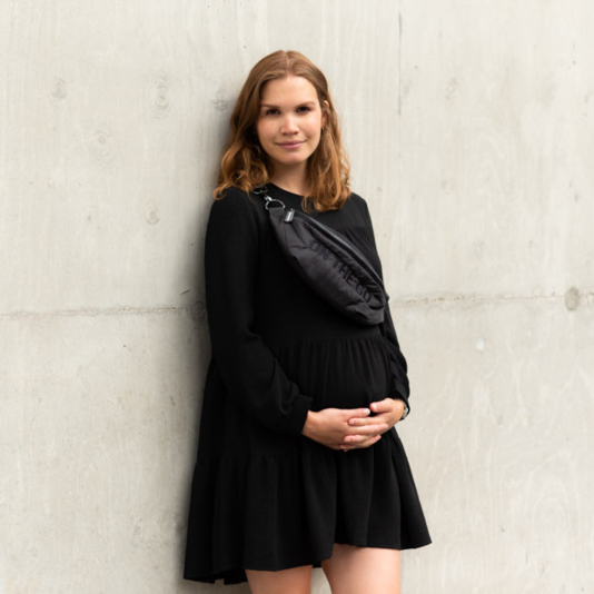 Childhome Nerka Banana Bag Pikowana Czarna 1+