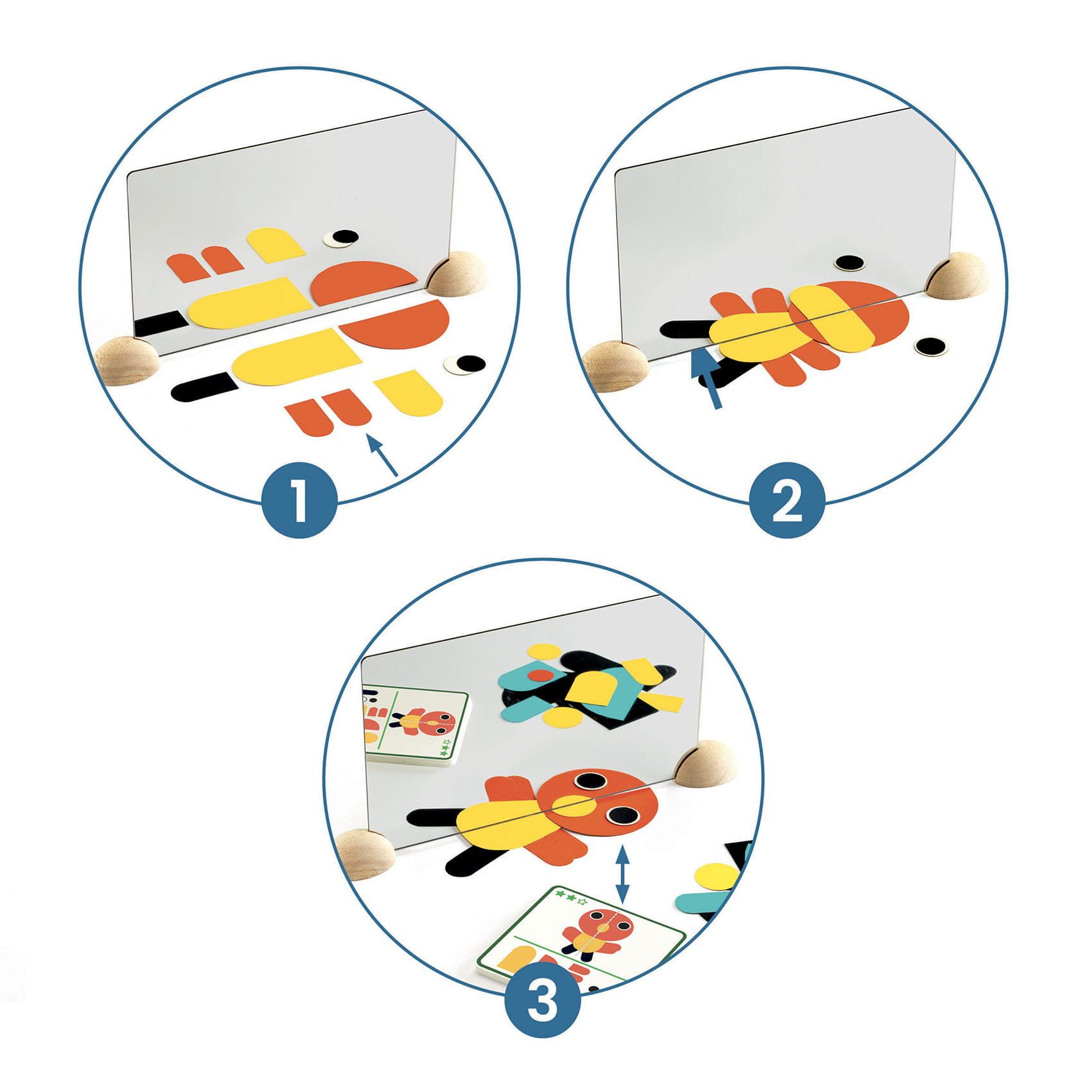 Djeco Odbicie Lustrzane - Gra Edukacyjna 6+