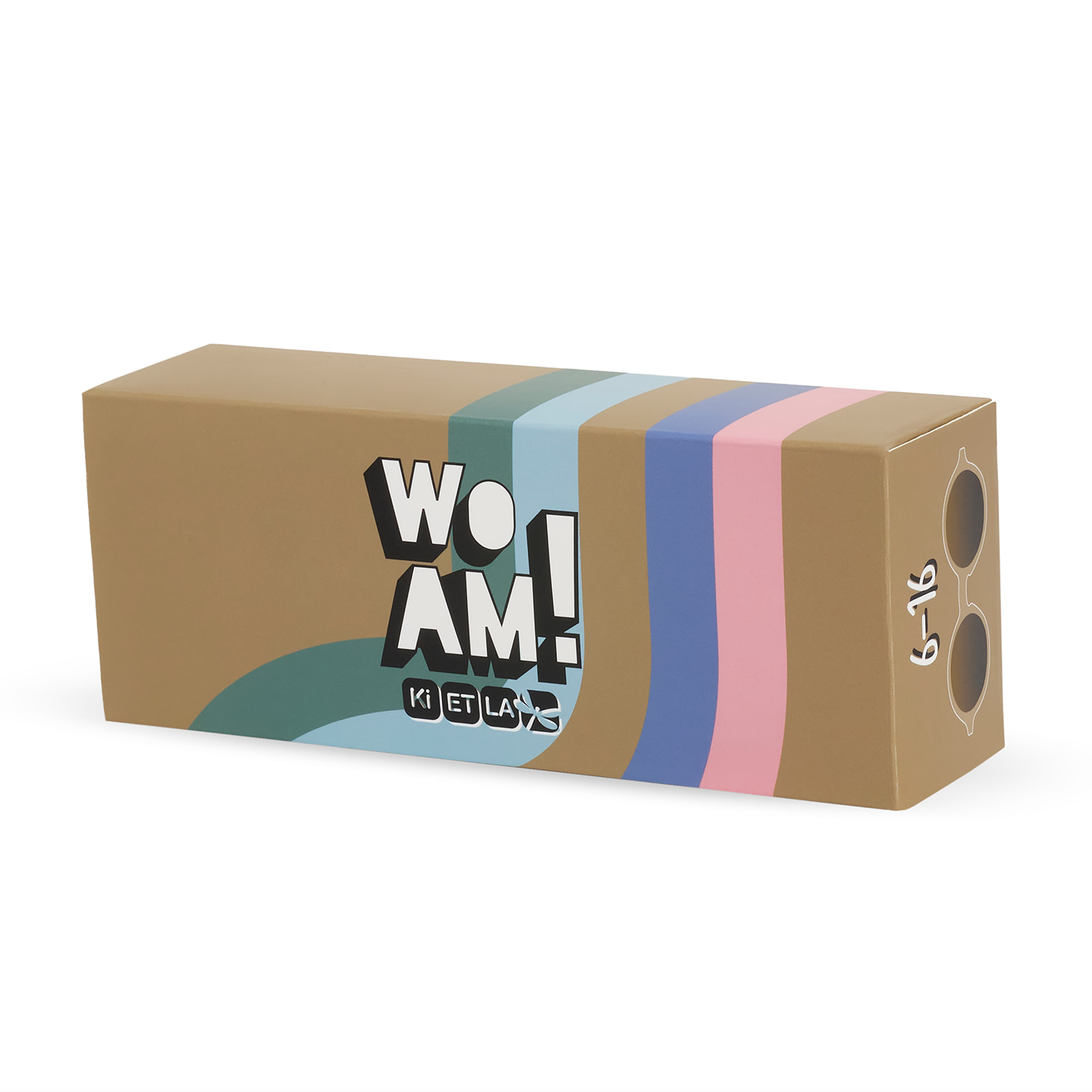 Ki et la,  Okulary przeciwsłoneczne Woam 6-16 Brown