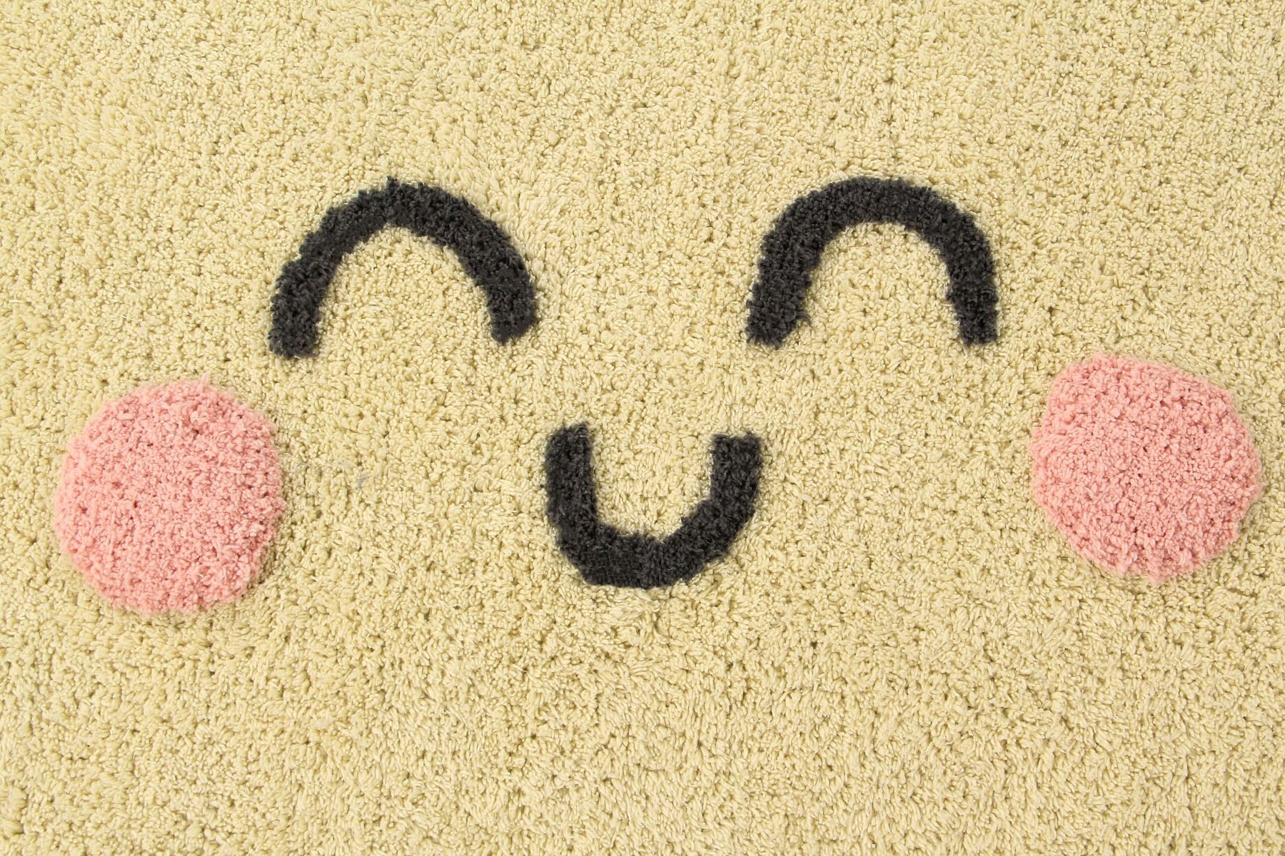 Lorena Canals Dywan bawełniany You're My Sunshine Ø100 cm