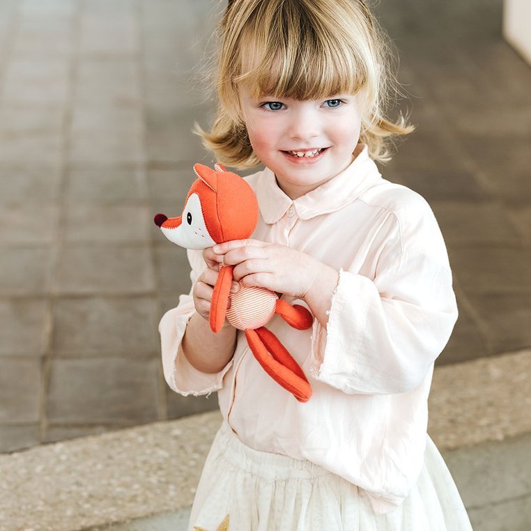 Lilliputiens, Torba lekarska z przytulanką i 6 akcesoriami Lisiczka Alice 18 m+